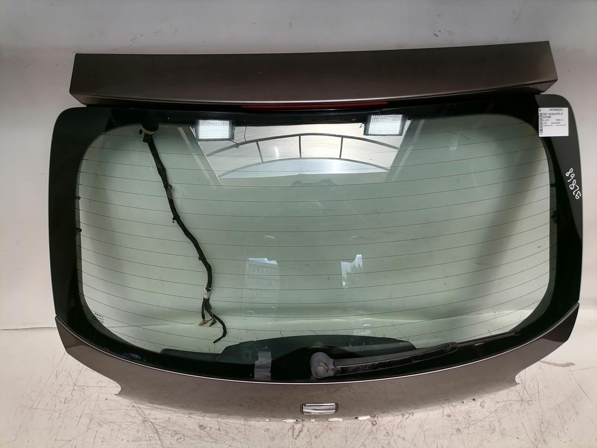 Seat Ibiza 6J original Heckklappe mit Heckscheibe LS7K Graumetallic Flie&szlig;heck Bj.2015